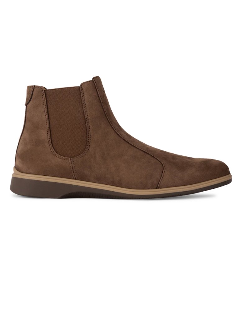 Amberjack Chelsea Boots Copper Brown Men’s Size 7.5 Nubuck Leather